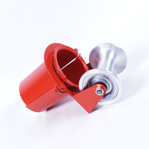 بكرة لوضع كابلات الطاقة الكهربائية، عجلة ألومنيوم، فتحة أنابيب رأس البئر الزاوية، صينية جسرية، لوح مسطح، بكرة كابل أرضي - Product Image 3