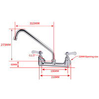 Robinet de cuisine moderne en laiton de haute qualité pour cuisine commerciale, robinets de cuisine classiques avec pulvérisateur, mélangeur de cuisine, robinet d'eau