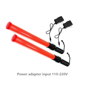 54cmハンドヘルド<span class=keywords><strong>LED</strong></span>フラッシュ交通警告バトン視認性の高いセキュリティ警告灯交通安全使用 - Product Image 1