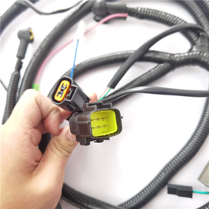 Kovax Para Escavadeira SK200-6E SK210-6E Chicote de Fios de Fiação Do Motor 6D34 <span class=keywords><strong>YN16E01021P1</strong></span>