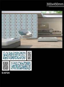 Nueva colección de azulejos de pared de elevación de 300x450mm de cerámica para el hogar, Villa, edificio de oficinas, sala de estar, cocina, baño, azulejos de pared - Product Image 5