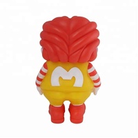 Figura de PVC Personalizada Versión Q, Nueva, con Cabello Rojo y Chaleco Amarillo, Figura de Acción Coleccionable de Plástico, Estilo Animación Occidental Unisex