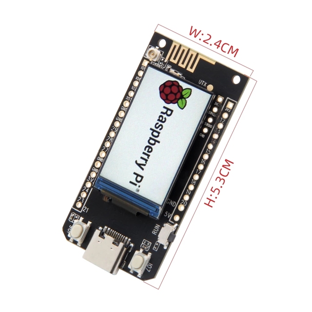 T-PicoC3 ESP32-C3 RP2040 Wireless WIFI Blue-tooth Module Development Board Dual MCU 1.14 Inch ST7789V Display