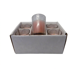Bougies parfumées de luxe écologiques faites à la main en cire de soja, en pot de verre, personnalisables, vente en gros, pour la décoration intérieure et l'ambiance. - Product Image 1