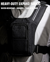 Reflektierende Laufweste mit Wasserblase, Touchscreen-Handytasche, Verstellbare Hydrations-Brusttasche für Männer