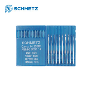 Aiguilles à coudre Schmetz Dbx1 pour machine à coudre industrielle à plat, aiguilles en acier, pièces d'équipement de traitement des vêtements - Product Image 3