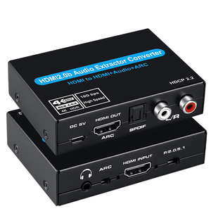 4K ARC Audio Extractor Stereo Extractor <strong>Converter</strong> 4K to Optical <strong>TOSLINK</strong> <strong>SPDIF</strong> + 3.5mm Audio Splitter Adapter - Product Image 1