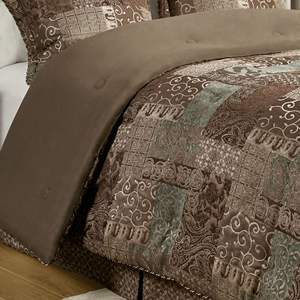 Db Pure Cotton 4-Piece Embroidered <b>Comforter</b> <b>Set</b> King Size Classic Bedding Home Textile Geometric Pattern All-Season - Product Image 4