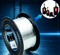 Bobine de fibre optique monomode G657A2 nue 250 µm pour la libération de charge utile de drones FPV – Fourniture directe usine