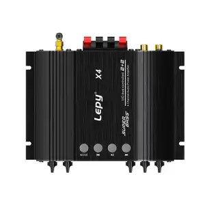 X4 Factory 4-Channel Amp 5.0 BT Compatible Power Audio 2.1 Mini Digital Amplifier Stereo Amps Subwoofer Amp