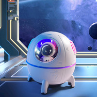 OEM yaratıcı promosyon hediyeler astronot uzay gemisi difüzör ev uçucu yağlı nemlendirici ile Dazzle atmosfer ışığı