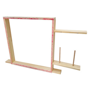 <strong>Tufting</strong> <strong>Gun</strong> Frame Wooden <strong>Rug</strong> Making Frame Kit Carpet Tuft Frame Suitable for Electric Carpet <strong>Gun</strong> Tabletop Display - Product Image 1