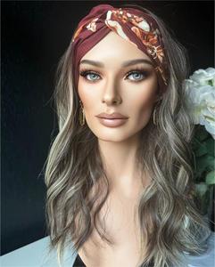 Peluca europea de moda para el cabello U Part Hatfall Compatible <span class=keywords><strong>con</strong></span> sombreros y bufandas Sin sombrero de encaje Peluca para mujeres Pérdida de cabello Uso de verano - Product Image 1