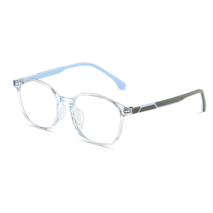 Montatura per <span class=keywords><strong>Occhiali</strong></span> <span class=keywords><strong>da</strong></span> <span class=keywords><strong>Vista</strong></span> per Ragazze in TR90, <span class=keywords><strong>Occhiali</strong></span> con Filtro Luce Blu, Montatura Personalizzabile per Computer - Product Image 1