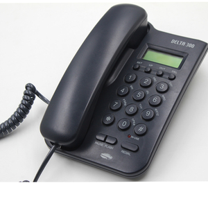 Offre Spéciale pas cher analogique <span class=keywords><strong>simple</strong></span> téléphone filaire set soutien mur-mount caller ID POUR home office téléphone - Product Image 1