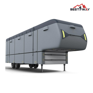 Copertura per Roulotte a 7 Strati Resistente, Anti-UV, Impermeabile, con Prese d'Aria per 4 <span class=keywords><strong>Stagioni</strong></span> - Product Image 1