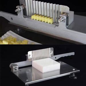 Cortador de Patatas de Acero Inoxidable, Rebanador Ondulado para Verduras y Frutas, Cuchillo Ondulado para Patatas Fritas - Product Image 5