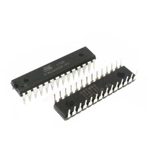 Microcontrolador Atmega328P-PU de 8 bits, Conexión Directa DIP28, Conector Recto - Product Image 1