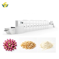 Équipement de pasteurisation continue par micro-ondes pour machine de torréfaction de grains de café