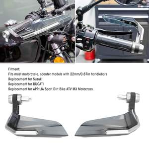 Protection universelle robuste coupe-vent en aluminium pour poignées de moto, protège-mains pour motocross, VTT et quad - Catégorie de produit - Product Image 2