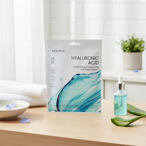 RENOBLE-Paquete de hojas faciales de ácido hialurónico de 22ml, ampolla hidratante de CEJ BEAUTY con colágeno para uso facial - Product Image 3