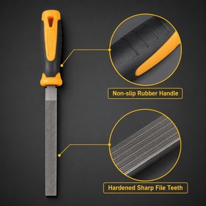Manufacturer Customized Carpentry <strong>Hand</strong> Tools <strong>Hand</strong> Portable 8"Half Round T12 Steel <strong>File</strong> for Mechanical Parts Trimming - Product Image 5