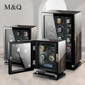 <span class=keywords><strong>Caja</strong></span> Fuerte <span class=keywords><strong>para</strong></span> Relojes Automáticos M&Q con Lector de Huellas Dactilares Inteligente, Pantalla Táctil LCD, 24 Ranuras <span class=keywords><strong>para</strong></span> Relojes Automáticos, Motor Silencioso de Madera - Product Image 1