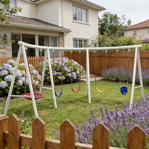 <span class=keywords><strong>Altalena</strong></span> per Bambini Confortevole e Sicura in Lega per Allenamento Sensoriale in Asilo - Imbottitura Morbida, Resistente e Personalizzabile - Product Image 1