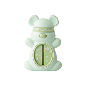 <b>Bear</b>-Shaped Baby Bath Thermometer <b>Pink</b> And Yellow For Measuring Water Temperature Regular Size Pp Material - Product Image 5