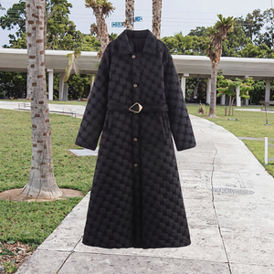 Chaqueta Casual Larga y Delgada para Mujer, Estilo Europeo y Americano 2026, Transpirable, con Doble Bolsillo, para el Trabajo - Product Image 3