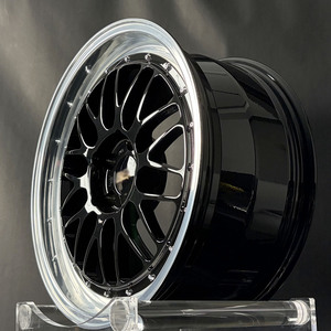 Jantes de voiture noires 5*112 5*114.3 5*120 18 19 20 21 pouces, jantes sport forgées à profil profond pour <span class=keywords><strong>BBS</strong></span> LM <span class=keywords><strong>BMW</strong></span> <span class=keywords><strong>E36</strong></span> E39 E46 E60 E90 E92 - Product Image 2