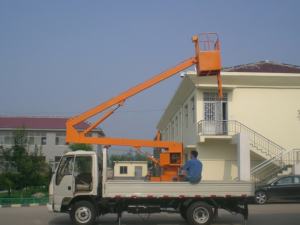 ลิฟต์ยกต้นเชอร์รี่แมงมุมไฟฟ้าขนาดเล็ก10 ~ 21ม. พร้อมระบบปรับระดับอัตโนมัติ - Product Image 6