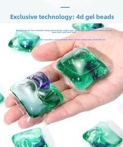 Capsules de lessive en gros assorties, multi-parfums, 3-en-1, 4-en-1, billes de lavage, OEM ODM, gel concentré pour lessive en boules - Product Image 3