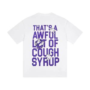 Оптовая продажа, это очень много сиропа от кашля, футболка унисекс на заказ, Сироп от кашля, хлопковая футболка высокого качества для мужчин - Product Image 3