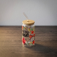 Listo para enviar 16oz UV para transferencias de envoltura de taza DTF Diseño personalizado para el día de Halloween y Navidad Característica impermeable para envolturas de tazas