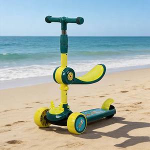<span class=keywords><strong>Trottinette</strong></span> à 3 roues pliable certifiée EN71, légère et moderne, pour enfants de 3 à 10 ans, idéale pour l'extérieur – Meilleure vente à prix abordable - Product Image 2