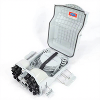 Boîtier de terminaison fibre optique FTTH compact et étanche à 16 ports, boîte de distribution de fibre optique extérieure pour l'utilisation dans les réseaux de télécommunications