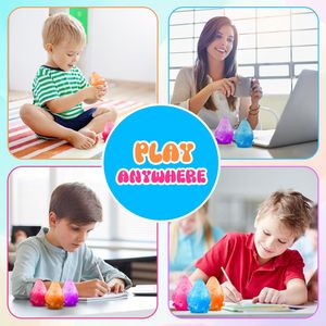 Drop <b>Squishy</b> Blue Water Drop Shape TPE Stress Relief Toy For Kids Age 5 7 Years Unisex Sensory Fidget Toy - Product Image 6