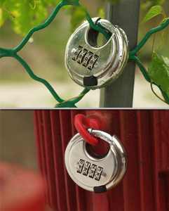 <span class=keywords><strong>Cadenas</strong></span> <span class=keywords><strong>à</strong></span> combinaison antivol haute sécurité en acier inoxydable 201, <span class=keywords><strong>cadenas</strong></span> rond <span class=keywords><strong>à</strong></span> disque - Product Image 5