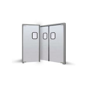 Puerta Comercial Automática de Acero Inoxidable Resistente a Impactos, Unidireccional para Restaurantes, Bidireccional para Almacenes - Product Image 5