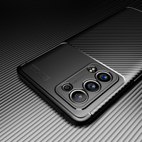Étui de téléphone portable en Fiber de carbone, pour Oppo Reno6 Pro 5G, 2021, coque de protection arrière, accessoires portables