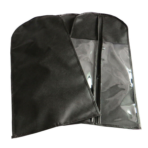 Bolsas de Almacenamiento para Pelucas y Prendas con Percha de Madera, Bolsa para Cabello - Product Image 3