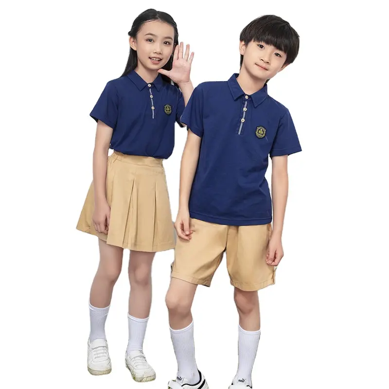 China School Uniform Whole Sellers Made Custom Design School Jersey Uniforms For Kids