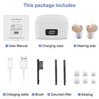 Audífono Mini Recargable Invisible Digital CIC de Fábrica China, Nueva Tendencia 2026, Económico