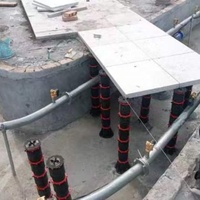 Base de support réglable robuste pour carrelage céramique, support de surélévation pour sol extérieur