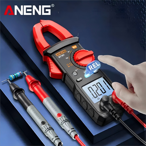 ANENG PN200 pinza amperimétrica digital multímetro amperímetro 4000 recuentos <span class=keywords><strong>DC</strong></span>/AC 600A probador de voltaje de corriente coche Hz capacitancia NCV Ohm prueba - Product Image 4