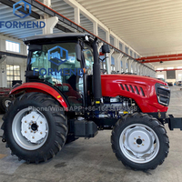 Vente chaude Qualité Quatre Roues Motrices Tracteur Budget Friendly Farm Machine Utilisation pour Surface Plate et Facile Terrain Fermes