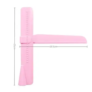 1 Cream Cake Smoother with Adjustable Height,Fondant <b>Plastic</b> Scraper,Smoothing Tool for Smoothing the <b>Edges</b> <b>Plastic</b> Scraper Tool - Product Image 3