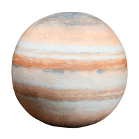 Coussin en peluche Système Solaire Huit Planètes, Poupée Terre-Lune Simulée, Coton PP Ultra Doux, Univers Galaxie