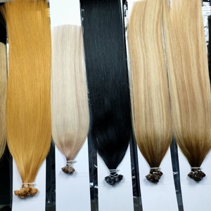 จัสมิน บิวตี้ โฮลเซลล์ เค ทิป 12a เวอร์จิ้น พรีบอนด์ เคราติน แฟลตทิป เรมี่ ผมแท้ยุโรป 100% ต่อผมแบบกำหนดเองได้ - Product Image 3